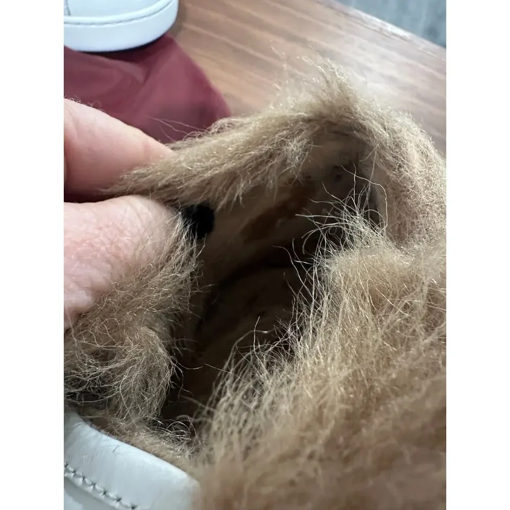 Gucci Ace Sneakers with Genuine Fur Lining Size 38.5 - Picture 14 of 15